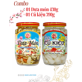 Combo 1 Hũ Dưa món 430g + 1 Hũ Củ Kiệu 390g