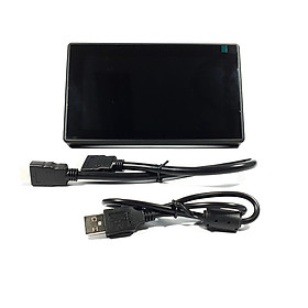 Màn hình LCD 7inch HDMI (H) (with case), 1024x600, Công nghệ IPS, Cảm ứng điện dung Waveshare - Hàng Chính Hãng
