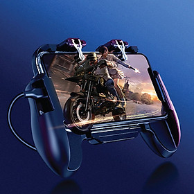 Mua Tay Cầm Chơi Game Tích Hợp - Kèm Sạc Pin 2000Mah PUBG ROS FF nút bắn có quạt tản nhiệt SR3