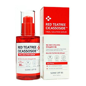 Tinh Chất Giảm Mụn, Phục Hồi Cho Da Siêu Nhạy Cảm Chiết Xuất Tràm Trà Đỏ Some By Mi Red TeaTree Cicassoside Final Solution Serum 50ml