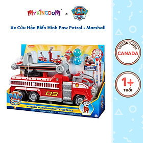 Đồ Chơi PAW PATROL Mô Hình  Xe Cứu Hỏa Biến Hình The Movie - Marshall 6060444