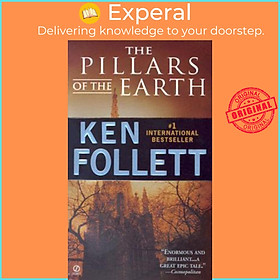 Sách - The Pillars of the Earth by Ken Follett (US edition, paperback)