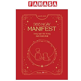 Sách - 365 Ngày Manifest - 365天显化奇迹 - Song Ngữ Việt-Trung