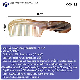 Lược sừng xuất Nhật mẫu 2020 khía thân hàng cao cấp