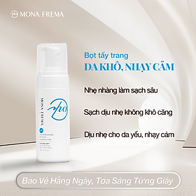 Bọt Làm Sạch Êm Dịu Chiết Xuất Từ Thực Vật Ultra-Pure NATUREX SOOTHING FOAMING CLEANSING FOAM MONA FREMA 150ml Chăm Sóc Da Mặt Sau Khi Trang Điểm, Loại Bỏ Bụi Bẩn, Làm Sạch Lỗ Chân Lông, Công Thức Làm Sạch Saponin Độc Quyền, Giữ Ẩm, Tạo Cảm Giác Thoải Mái