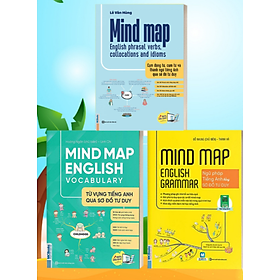 Bộ 3 Cuốn MindMap English Học Tiếng Anh Cho Người Mới Bắt Đầu MCBooks (Combo/Lẻ Tùy Chọn) - Bản Quyền