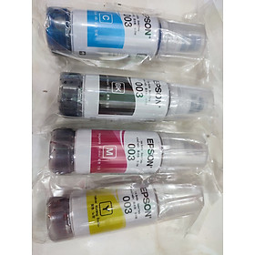 Mua Chai mực dành cho máy Epson L1210 bộ màu 4 đen xanh đỏ vàng