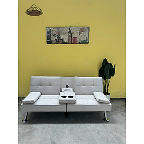 Mua Sofa bed  sofa ngã thành giường  sofa giường đa năng SM15CT Juno Sofa tích hợp ổ điện USB tiện lợi giá rẻ