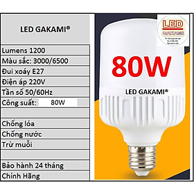 Mua Bóng led trụ 80w siêu sáng  Led Gakami cao cấp