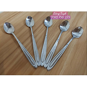 Mua MUỖNG CÀ PHÊ ĐEN INOX CAO CẤP  THÌA CAFE CAO CẤP