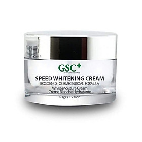 KEM DƯỠNG TRẮNG GSC SPEED WHITENING CREAM 50gr