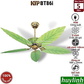 Mua Quạt trần cánh gỗ Kim Thuận Phong KTP BT86i - 5 cánh - Hàng chính hãng