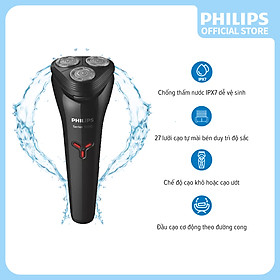 Máy cạo râu du lịch cầm tay Philips S1103/02 - Êm ái - An Toàn - Chính hãng