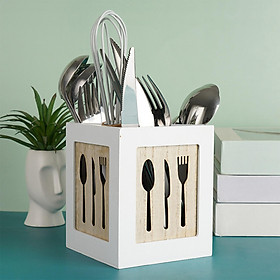 Cutlery Utensil Holder Storage Box for Kitchen Table Silverware Gadgets