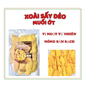 Mua Ăn vặt siêu ngon  Xoài sấy dẻo muối ớt  nguyên vị 100% tự nhiên  nông sản sạch