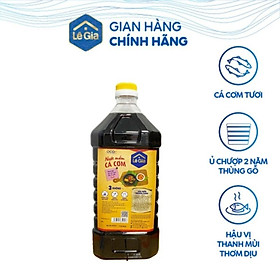 Hình ảnh Nước mắm cá cơm Lê Gia- can 2l