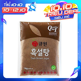 1kg Đường Đen Dark Brown Sugar Samyang