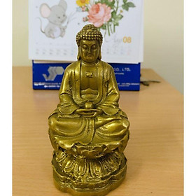 Mua Tượng Phật Tổ Như Lai Bằng Đồng Vàng Để Ô tô