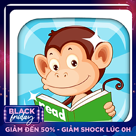 Ứng Dụng Học Ngôn Ngữ Monkey Junior - Tiếng Anh Cho Trẻ Mới Bắt Đầu - Gói 24 Tháng