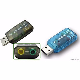 USB ÂM THANH 3D 5.1 CHUYỂN TỪ CỔNG USB SANG CỔNG ÂM THANH VÀ MICRO