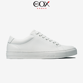 Giày Sneaker Da Unisex DINCOX D20 Năng Động Cá Tính White