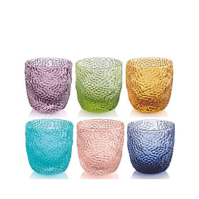 Set 6 cốc Tricot (Assorted Colors) 300ml IVV Hàng chính hãng