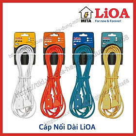 Cáp Nối Dài LiOA dây dài 3m/5m/10m/15m 10A-15A 2 lõi