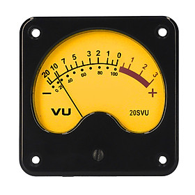 VU Meter Panel VU Meters Warm Back Light Analog DB Sound Level Indicator Portable DB Meter Power Amplifier Recording &