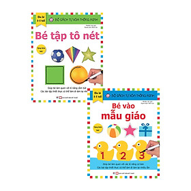 Combo Tự Xóa Thông Minh - Bé Vào Mẫu Giáo + Bé Tập Tô Nét   _TV