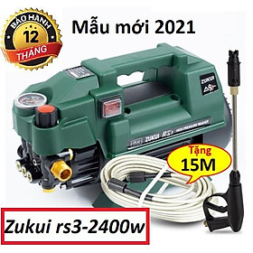 Bộ máy xịt rửa xe mini cao áp gia đình - may rua xe 2400w