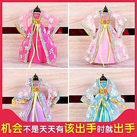 Đầm cổ trang của búp bê 30 cm  không có búp bê