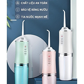 Mua  KOSUYTU  Máy Tăm Nước Cầm Tay Oral Irrigator Bản Quốc Tế Chuẩn Châu Âu - Tăm Nước Vệ Sinh Răng Miệng Oral Irrigator Bản Quốc Tế
