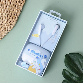 Mua Bộ Tai Nghe Và Hộp Đựng Họa Tiết Trái Cây Cute - Có Micro Đàm Thoại - Mẫu W