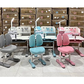 Mua Bộ bàn ghế học sinh tiểu học có nâng hạ tay quay chỉnh góc 45 độ CTK08 Tundo ngang 80cm