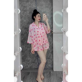 Đồ ngủ Lụa Maingo tay cánh dơi, sang chảnh, vải mềm mịn