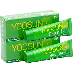 Combo 2 Tuýp Kem Bôi Da Ngăn Ngừa Mụn, Giảm Thâm Yoosun Rau Má