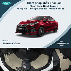 Thảm lót sàn ô tô UBAN cho xe Toyota Vios (2014 - 2022) - Nhập khẩu Thái Lan