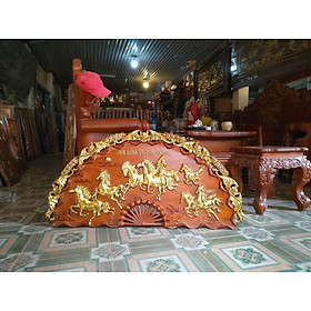 Mua TRANH CÁNH QUẠT MÃ ĐÁO THÀNH CÔNG