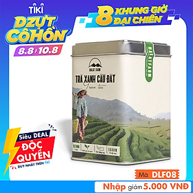 Trà Xanh Cầu Đất Dalat Farm - Phiên Bản Đặc Biệt Bà Tôi - Hộp 110Gr