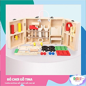 Đồ chơi lắp ráp, đồ chơi cho bé trai lắp ráp thông minh phát triển trí tuệ sáng tạo tư duy kích thước 21x31x10 cm 