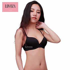 Áo lót trơn LOVOZA bát ôm ngực, tạo khe, chất thoáng mát không nhăn LV811