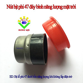 Nút bịt phi 47 đáy bình nước nóng năng lượng mặt trời