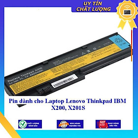 Pin dùng cho Laptop Lenovo Thinkpad IBM X200 X201S - Hàng Nhập Khẩu  MIBAT480