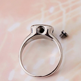 Jewelry Gifts Ring - Love Heart Memorial Ring - Ash Holder Charm Cremation