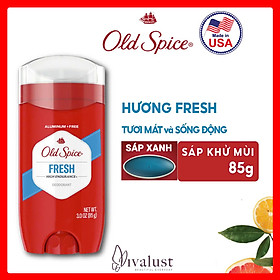 Sáp Khử Mùi & Giảm Tiết Mồ Hôi OLD SPICE Fiji Timber Wolfhorn Swagger Nightpanther Captain Fresh Pure Sport 73g 85g