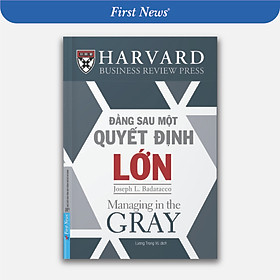 Sách Đằng Sau Một Quyết Định Lớn
