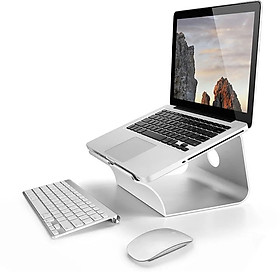 Giá đỡ nâng cao laptop Macbook thiết kế liền mạch bằng nhôm nguyên khối D1 Vu Studio - Hàng chính hãng