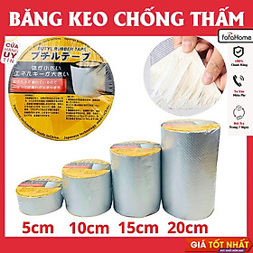 Mua Cuôn Băng Keo Chống Thấm Nhật Bản Băng Dính Chống Thấm Nước Chống Dột Mái Tôn  Dán Tường Siêu Dính Khổ Rộng 5 10 15 20cm Dài 5m