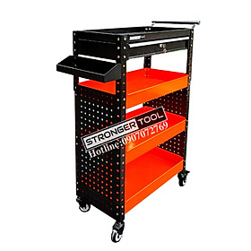 Mua XE ĐẨY DỤNG CỤ 4 KHAY 1 NGĂN KÉO 2 TẤM HÔNG DÙNG CHO GARARE