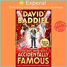 Sách - The Boy Who Got Accidentally Famous by David Baddiel Steven Lenton (UK edition, paperback)